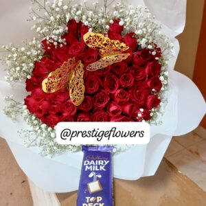 RED ROSES & CADBURY CHOCOLATE