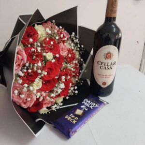 WINE, CHOCOLATE & ROSES
