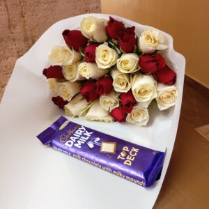 CHOCOLATE & BOUQUET COMBO