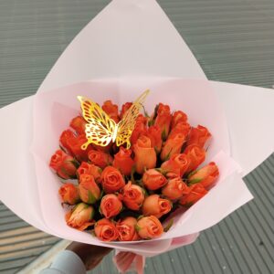 ORANGE ROSES BOUQUET