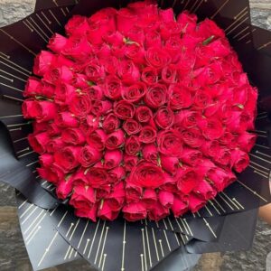 100 RED ROSES