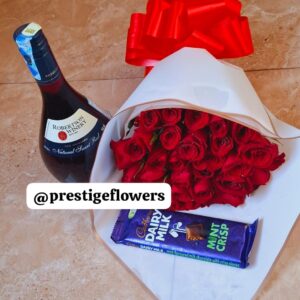 ROBERTSON WINE, CHOCOLATE & RED ROSES