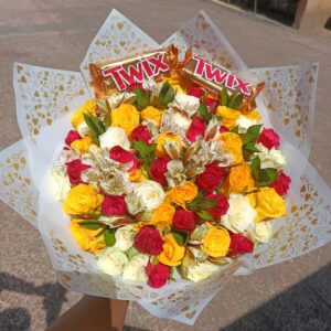 TWIX CHOCOLATES & BOUQUET