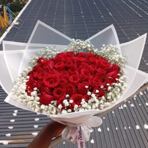EMILIANA 50 ROSES BOUQUET