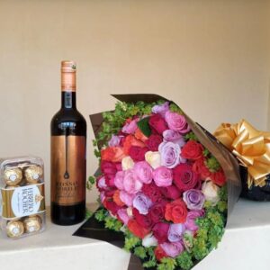 ROSSO NOBILE, FERRERO CHOCOLATES & 60 ROSES