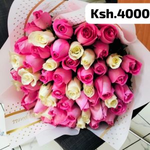 PINK AND WHITE BOUQUET